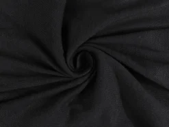 DoubleDry Jersey 90 x 200 cm Spannbettlaken - Black