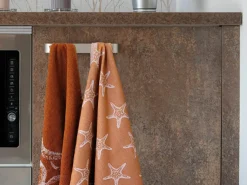 DoubleDry Meer 50 x 70 cm 6er-Set Geschirrtüchern - Rot