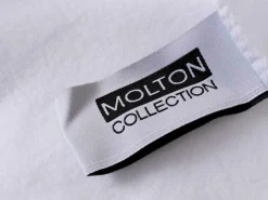 DoubleDry Molton 180 x 200 cm Spannbettlaken - Basic White