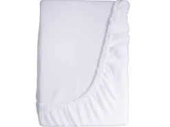 DoubleDry Molton 140 x 200 cm Spannbettlaken - Basic White