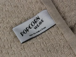 DoubleDry Popcorn 70 x 140 cm 4er-Set Handtüchern - Taupe