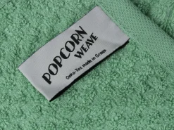 DoubleDry Popcorn 70 x 140 cm 4er-Set Handtüchern - Grün
