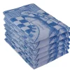 DoubleDry Skaten 50 x 70 cm 6er Set Geschirrtüchern - Blau