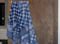 DoubleDry Skaten 50 x 70 cm 6er Set Geschirrtüchern - Blau