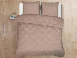 DoubleDry Taupe Bettdecke - 200 x 200 cm