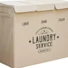 DuneDesign 3 Fächer Wäschekorb - 84 Liter
