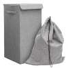 DuneDesign XXL-Wäschekorb 50 Liter mit Wäschesack