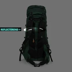 Dutch Mountains 65-75 Liter backpack mit Regenschutz - Black