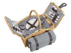 Dutch Mountains 4-Personen 24-teiliger Picknickkorb