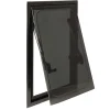 DWS Camping 350 x 500 mm Klappfenster mit Kombirollo - Black