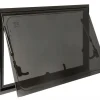 DWS Camping 800 x 400 mm Klappfenster mit Kombirollo - Black