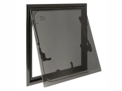 DWS Camping 500 x 500 mm Klappfenster mit Kombirollo - Black