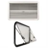 DWS Camping 1200x500mm Klappfenster mit Kombirollo - Transparent