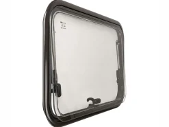 DWS Camping 1000x500mm Klappfenster mit Kombirollo - Transparent