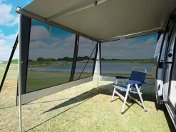 DWT Happy Sun Seitenwand XS schwarz Markisenseitenwand