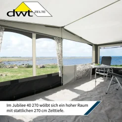 DWT Jubilee 40 270 Größe 14 (941 - 970) Stahl Wohnwagenvorzelt