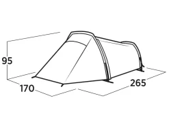 Easy Camp Sarek 2 Tunnelzelt