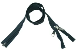 ESVO 10 cm 100 cm dunkelblauer teilbarer Reißverschluss