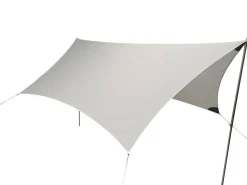 ESVO 340 polyester silver metallic Tarp