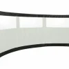 ESVO gebogen Mistral PVC 395 mit 3 schmale Fenster Windschutz
