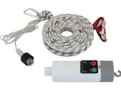 Eurotrail 5 Meter Beleuchtete Abspannleine - White