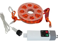 Eurotrail 5 Meter Beleuchtete Abspannleine - Orange
