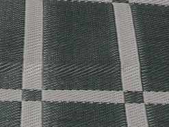 Eurotrail 250 x 300 Patio Mat Zeltteppich - Black/Grey