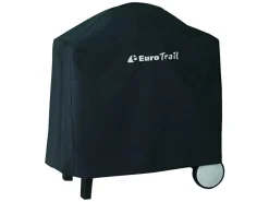 Eurotrail 86 x 37 x 89 cm Black Grillabdeckung