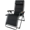 Eurotrail Majestic 3D Mesh Relaxstuhl - Black