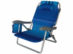 Eurotrail Perez Recycled Royal Blue Strandstuhl