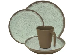 Eurotrail Rock Melamine 16 Teilig Camping Geschirr