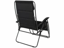 Eurotrail Tarente 3D Mesh Relaxstuhl - Black