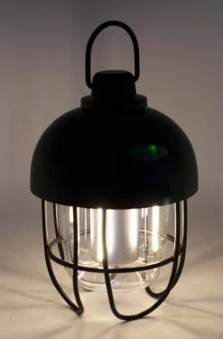 Eurotrail Tivo Wiederaufladbare Campinglampe - Black