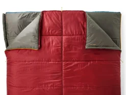 Exped Megasleep Duo 2-Personen-Schlafsack - Burgundy Ocean