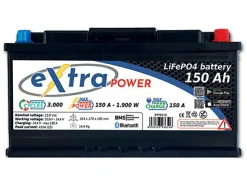 ExtraPOWER 150 Ah Lithium Akku