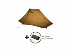 3F UL GEAR 2 PRO 3 Jahreszeiten 2-Personen-Zelt – Braun