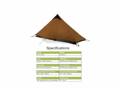 3F UL GEAR Lanshan 1-Personen-Zelt – Grün