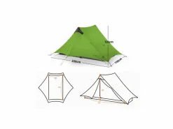 3F UL GEAR® Lanshan 2-Personen Zelt