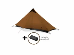 3F UL GEAR Lanshan 1-Personen-Zelt - Brown