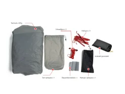 3F UL GEAR PRO 4-Jahreszeiten 1-Personen Zelt - Grün