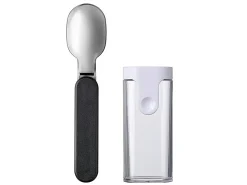 Faltbarer Ellipse Löffel -Nordic black