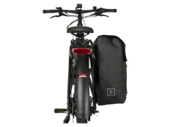 FastRider Jaxx II einzelne Fahrradtasche - Black