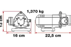 Fiamma Aqua 8 10 Liter Tauchpumpe