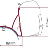 Fiamma F45 Adapter Trafic Vivaro Primastar ab 2001 bis 2015