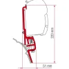 Fiamma F45/F43/F35 Adapter VW T4 Brandrup