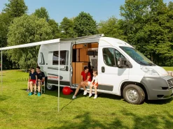 Fiamma F80s Deep Black 450 Royal Grey Kassettenmarkise