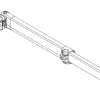 Fiamma Gelenkarm links F65S 011 320-400