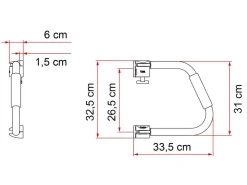 Fiamma Security 31 Einstiegsgriff
