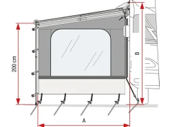 Fiamma Side W Seitenwand Caravanstore