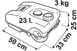 Fiamma 23W Roll-Tank Abwassertank